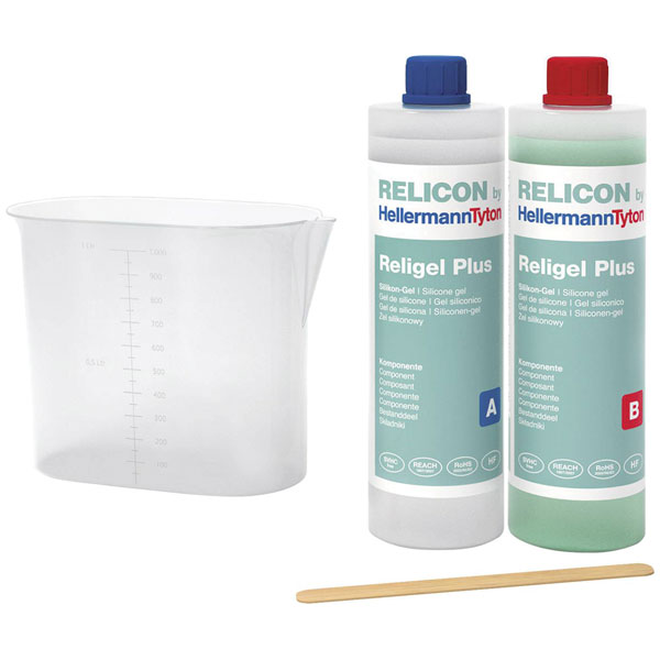 HellermannTyton 435-00757 Religel Clear 500ml transparent silicone gel