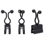 HellermannTyton 150-31097 Cable Tie black 200mm spring toggle 500pcs