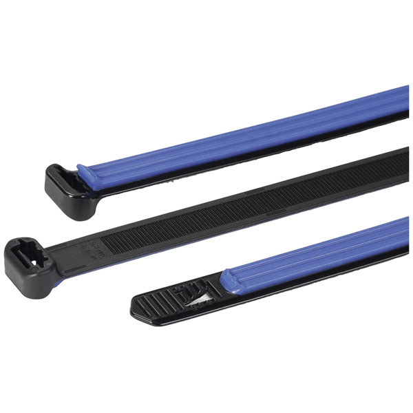 HellermannTyton 156-04096 sgt100sahd6.5s2 Cable Tie black/blue 12....