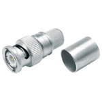 Telegärtner 100023492 BNC Connector Plug straight 75 Ω 1pc