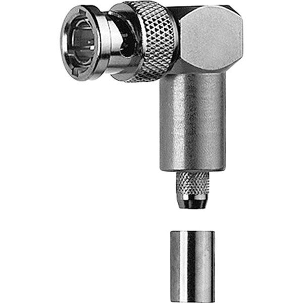 Telegärtner 100023308 BNC Plug right angle 50 O bayonet 1pc