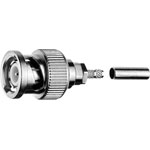 Telegärtner 100023347 BNC plug straight 50 Ω 1pc bayonet coupling 4 GHz