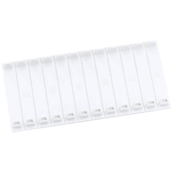 Spelsberg 79901201 Cover strips for unused slots grey 108mm 6 units