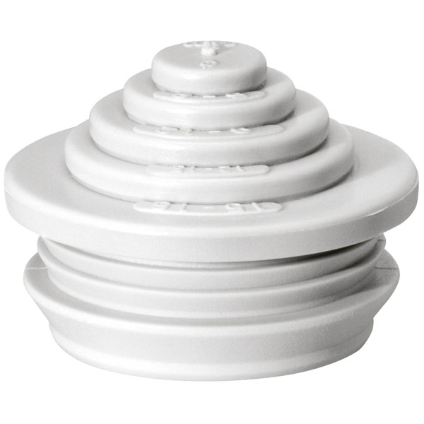 Spelsberg 21642501 Grommet cut-to-fit grey TPE for 1.5-4mm walls