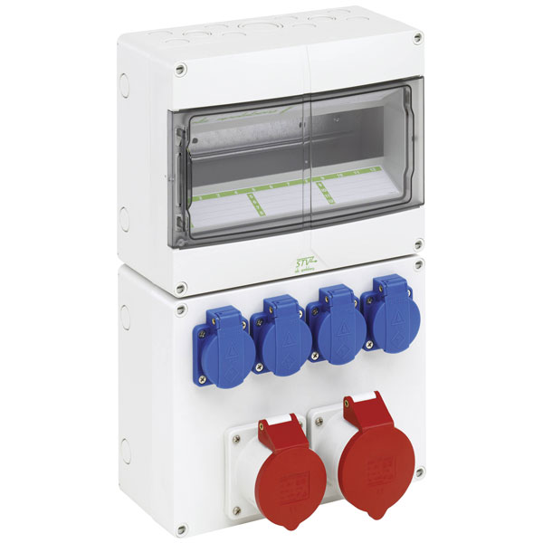 Spelsberg 73132401 CEE power distributor 400V 32A High load resistant