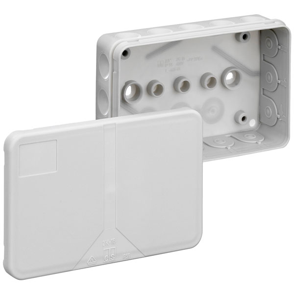 Spelsberg 34691601 Grey IP55 Junction Box 85x130x37mm 16 entries