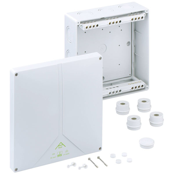 Spelsberg 83591001 Junction Box 250x250x115mm Grey IP65 UI=690V M40