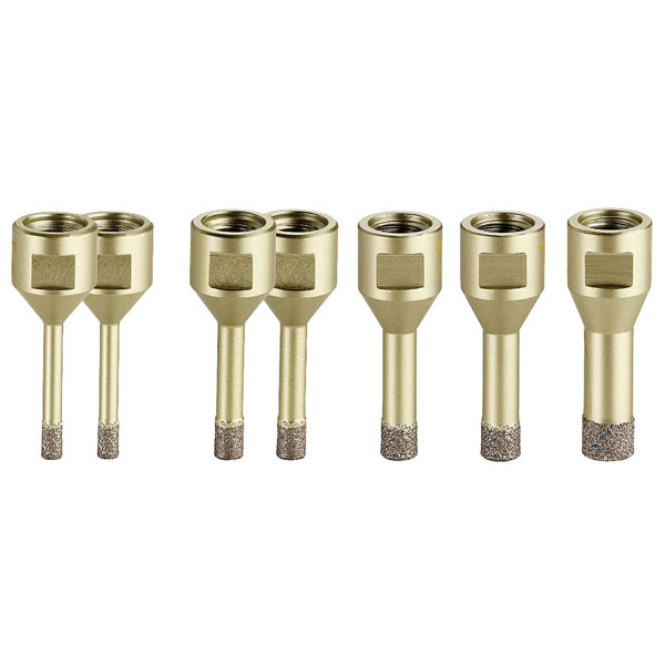 Metabo 628321000 Diamond dry Drill Bit set Ø6-14 mm long-lasting use