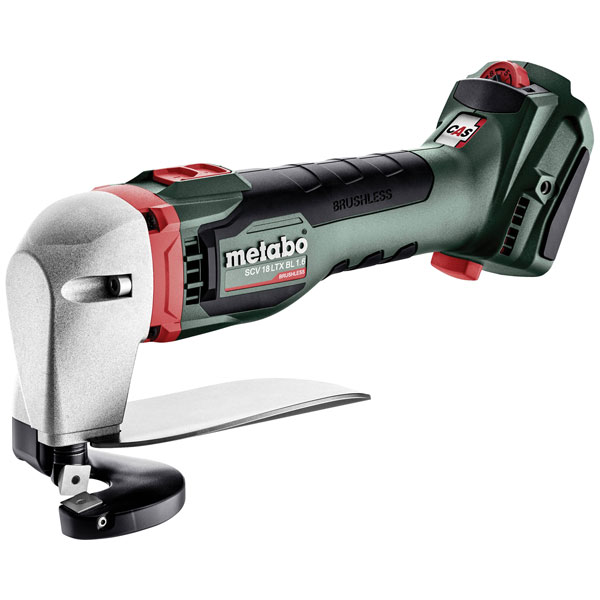 Metabo 601615840 SCV 18 LTX Cordless tin snips case included no Ba...