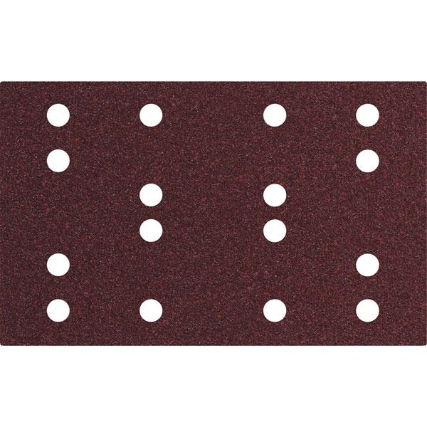 Metabo 635214000 Adhesive Sanding sheets P80 100x150mm 9 holes Hoo...