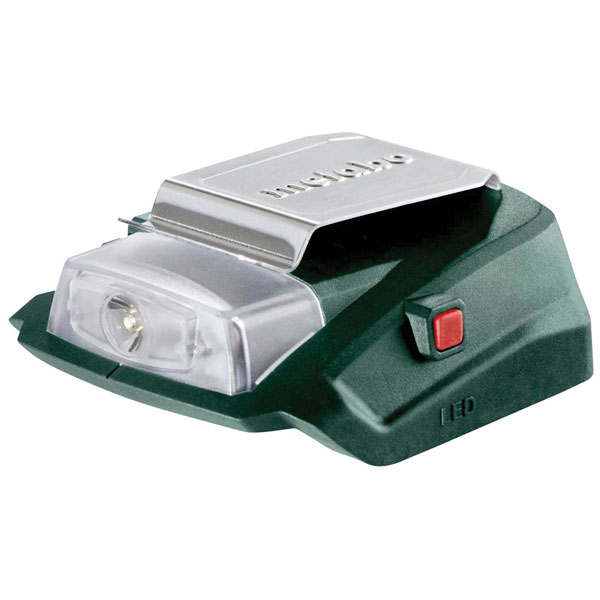 Metabo 600288000 Battery adapter LED-USB versatile power solution