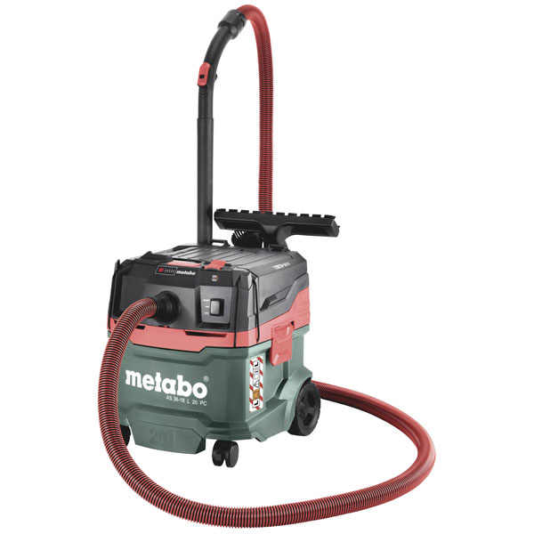 Metabo 602072850 AS 36-18 L Cordless vac 20L no Battery or charger