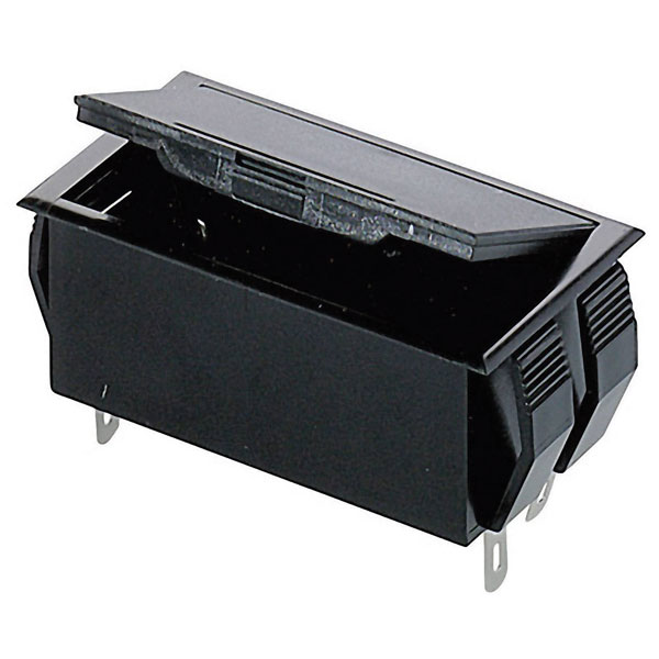 BOPLA 46300000 Battery tray 2x AA/9V PP3 37x65x21.5 mm solder lug