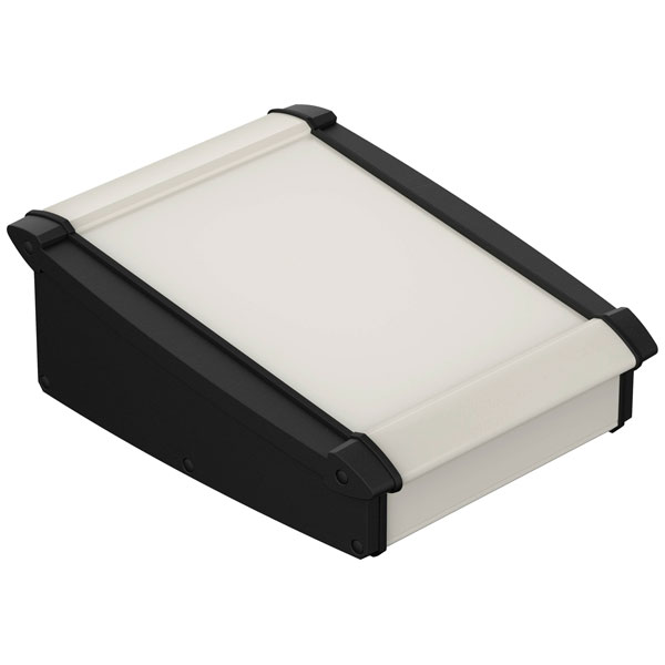 BOPLA 92850150.HMT1 Alu-Topline desk Casing Aluminium ecru/black