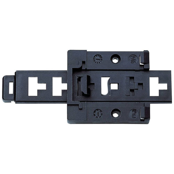 BOPLA 22035000 TSH 35 Mounting Rail Holder Black Universal Plastic...