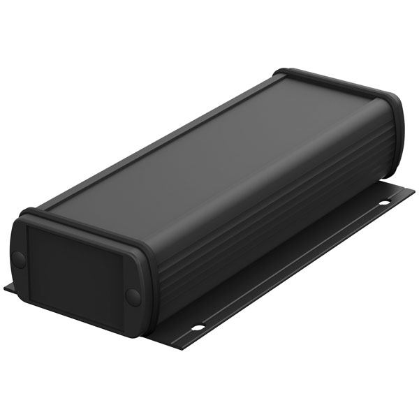 BOPLA 84308150.HMT1 Alubos Aluminium flanged box black IP65 1pc