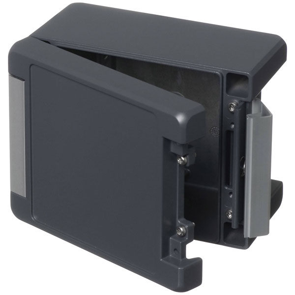 BOPLA 00123234 Aluminium Casing Graphite Grey RAL 7024 1pc