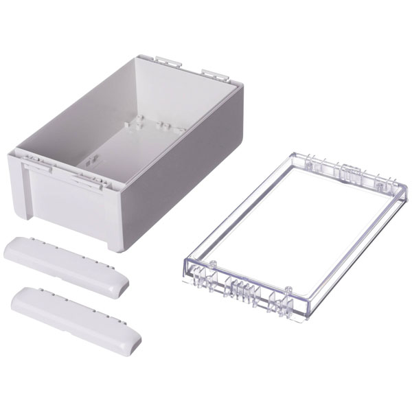 BOPLA 96026335 Bocube Casing polycarbonate V0 grey-white RAL 7035