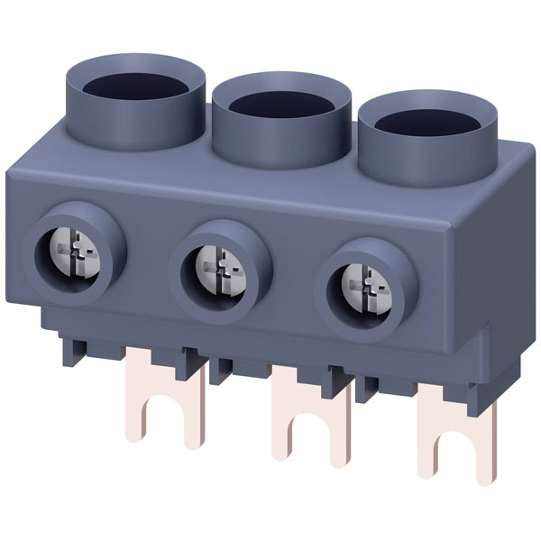 Siemens 3RV2925-5AB SIRIUS Power feed terminal 3-phase size S00/S0
