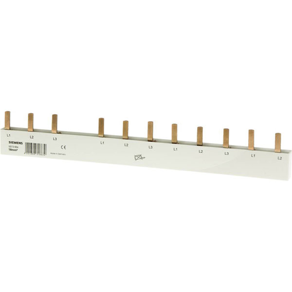 Siemens 5ST3654 Pin Busbar copper 210mm 1pc IP30 73x43.5x18.5mm