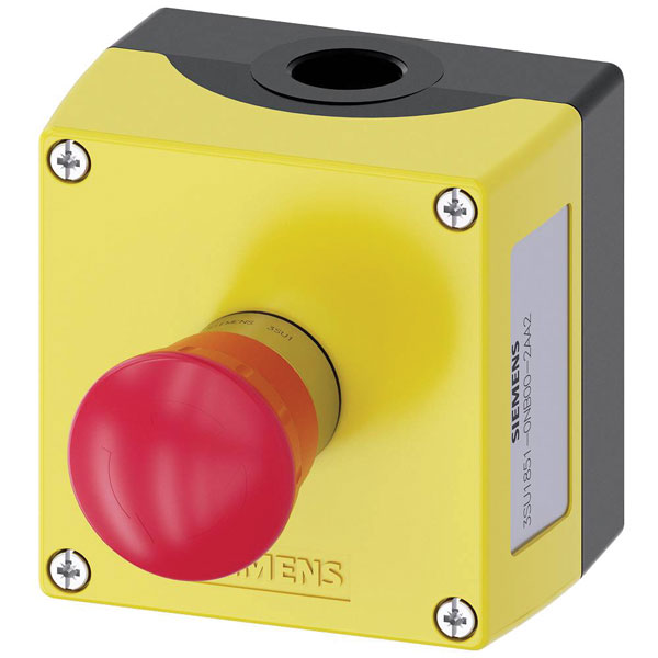 Siemens 3SU18510NB002AA2 Enclosure IP66/IP67/IP69 AS-i 3-pole S2