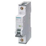 Siemens 5SY61067 Circuit Breaker 6A 230/400V 6kA 1-pole C curve