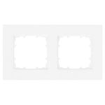 Siemens 5TG11120 Delta miro frame titanium white 2-way 161x90mm