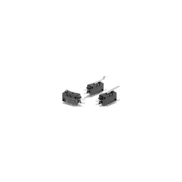 Omron D3V-6G-1C23 Snap-action Switch 250V AC 16A SPDT Plunger Actuator