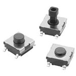Omron B3FS-1010 Pushbutton 24V DC 0.05A SPST Momentary SMD Switch
