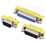 Encitech 2401-0100-13 D-Sub Adapter Plug 25-pin to Socket 25-pin