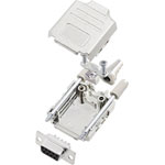 Encitech 6355-0004-11 D-Sub Receptacle set 9 Pins Solder Bucket