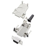 Encitech 6355-0044-12 D-Sub Receptacle set 15 Pins Solder Bucket