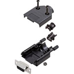 Encitech 6355-0053-11 D-Sub Receptacle set 15 Pins Solder Bucket
