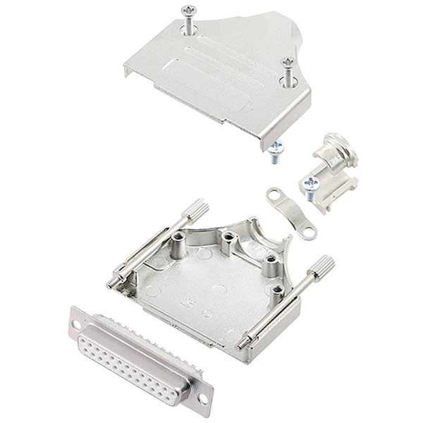 Encitech 6355-8005-13 D-Sub Receptacle Set 25 Pins Solder Bucket 1pc