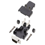 Encitech 6355-0068-11 TRI-P D-Sub Housing 15 Pins plastic black 1pc
