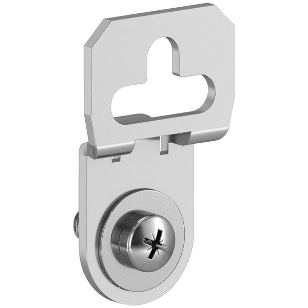 Schneider Electric NSYPFPLMG Thalassa Wall Mount lugs grey-white.