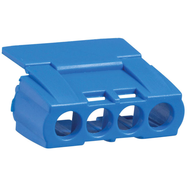 Schneider Electric 13589 Terminal block cover blue 1pc per pack