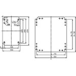 Schneider Electric Blanking Plates Mounting plate 614384