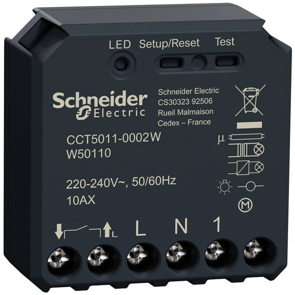 Schneider Electric CCT5011-0002W Wiser actuator Zigbee smart home ...