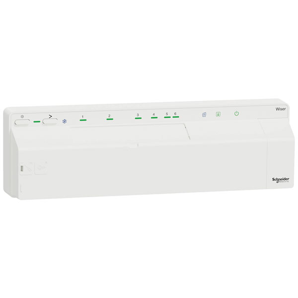 Schneider Electric CCTFR6620 Wiser underfloor heating distributor ...