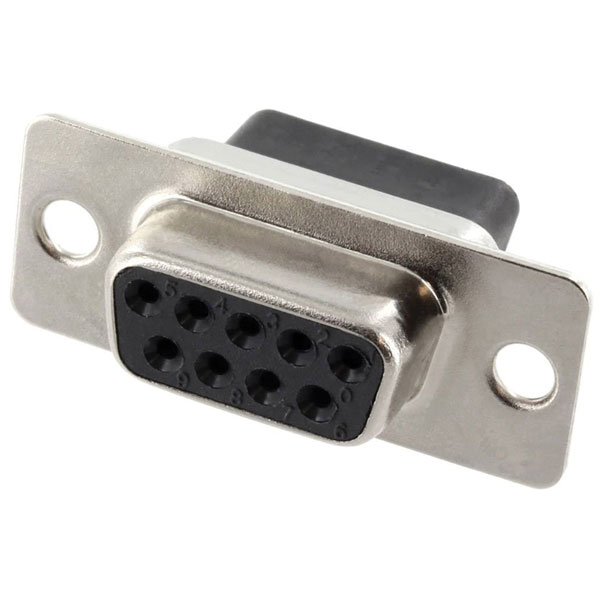 econ connect BU9CR Socket Enclosure 180° 9 pins Crimp 1pc