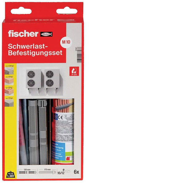 Fischer 97807 fischer 300 T SBS Set heavy-duty fastener with rods ...