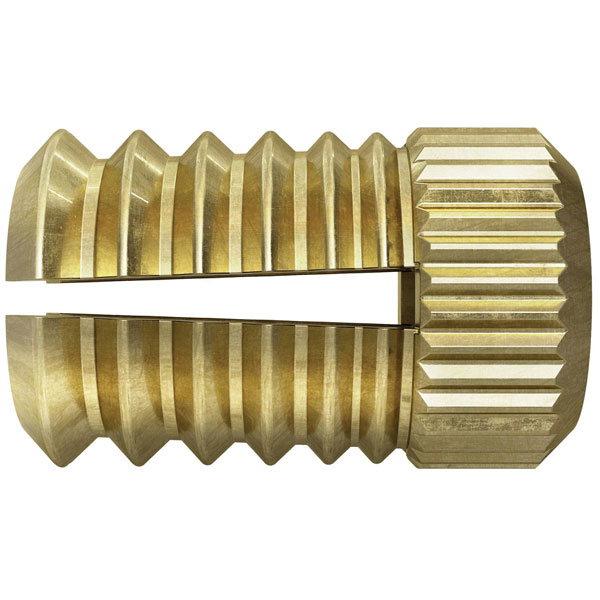 Fischer 503786 brass Plug for metric screws in various materials