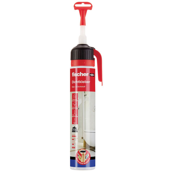 Fischer 545858 adhesive sealant 200ml versatile sealant for window...