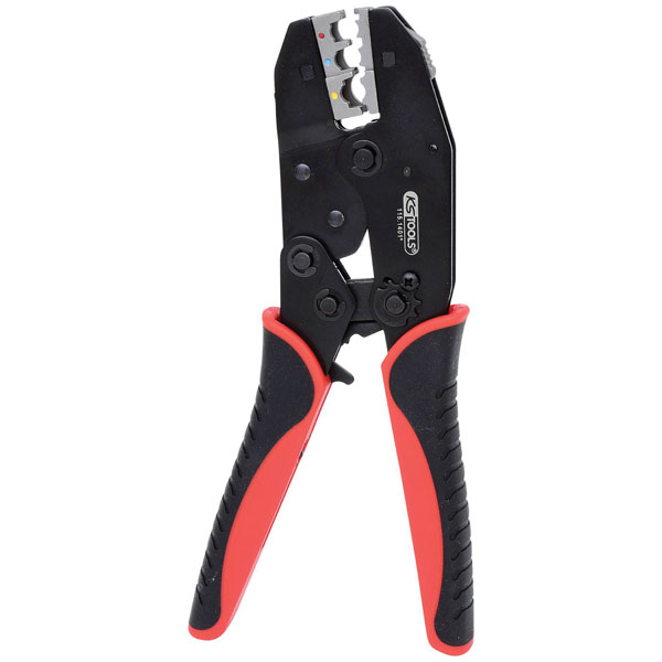KS Tools 115.1425 Crimping Pliers For Insulated Terminals, 220mm