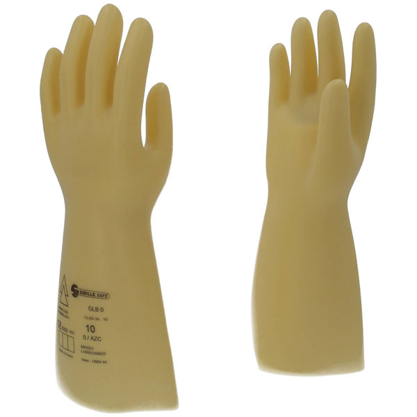 KS Tools 117.0051 Electrician's Protective Glove, Size 10, Class 0...