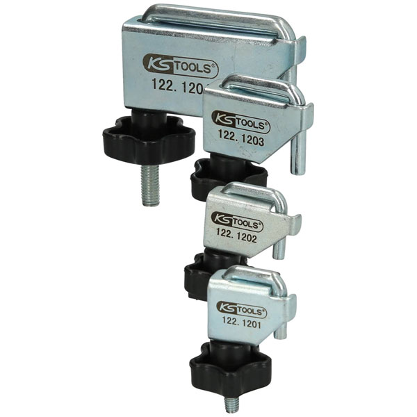 KS Tools 122.1200 Hose Clamp Set, 4 Pcs