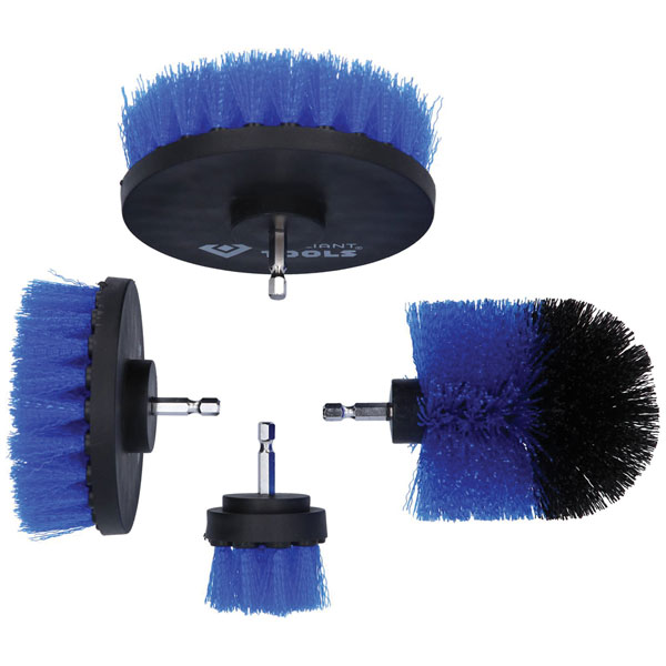 KS Tools BT103110 Brilliant Tools Brush Attachment Set For Power D...