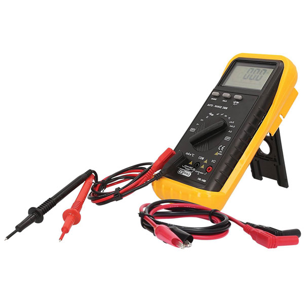 KS Tools 150.1765 Automatic Digital Multimeter Incl. Test Probes