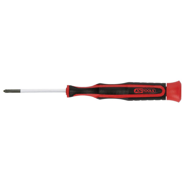 KS Tools 500.7128 Precision Screwdriver, Phillips, Ph1X3,5mm